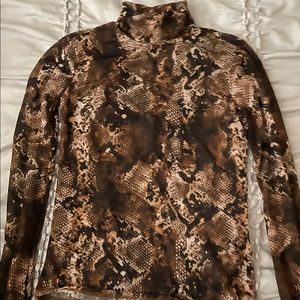 Zara mesh long sleeve